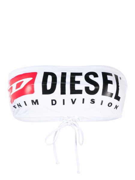 Bikini Diesel albi din elastan si nylon