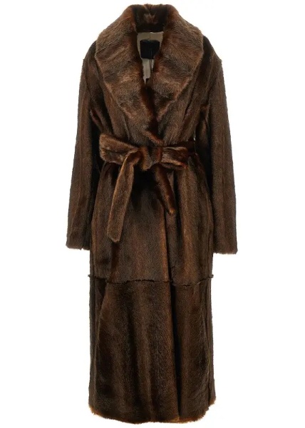 Blanuri 'Beth' faux fur coat