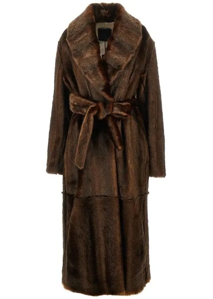 Blanuri 'Beth' faux fur coat