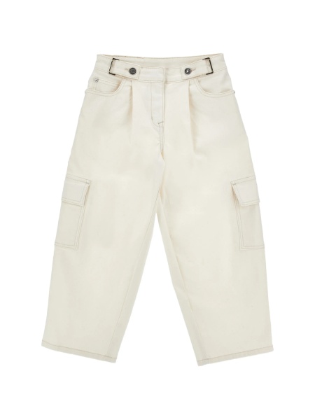 Blugi Ermanno Scervino Kids neutri din spandex/elastan si bumbac