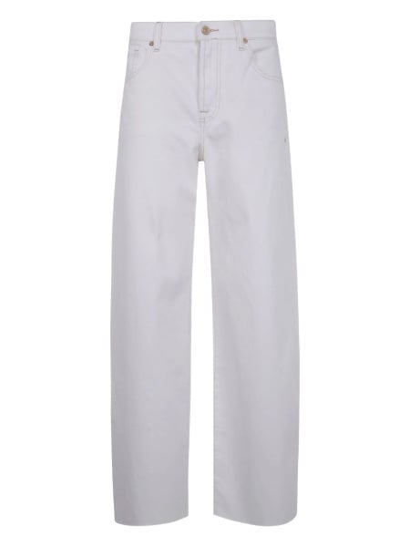 Blugi evazati 7 For All Mankind albi
