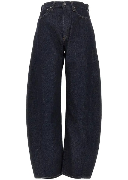 Blugi 'Luna Pieced' high-rise jeans