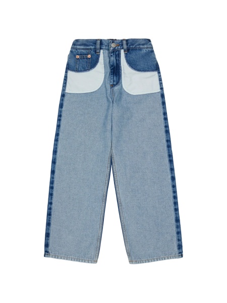 Blugi MM6 Maison Margiela albastri