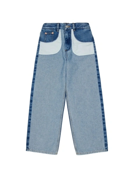 Blugi MM6 Maison Margiela albastri