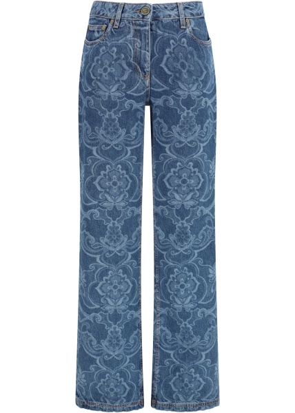 Blugi Ornamental jacquard denim Jeans