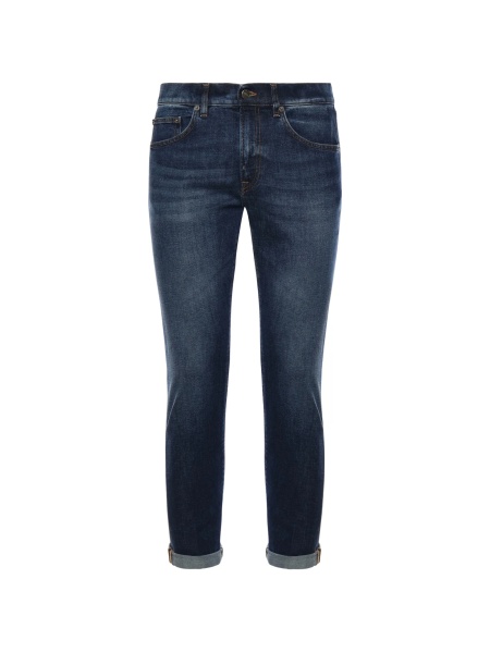 Blugi slim fit Dondup albastri