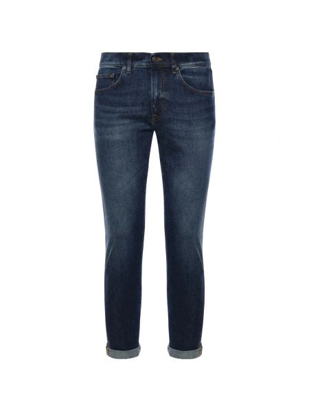 Blugi slim fit Dondup albastri