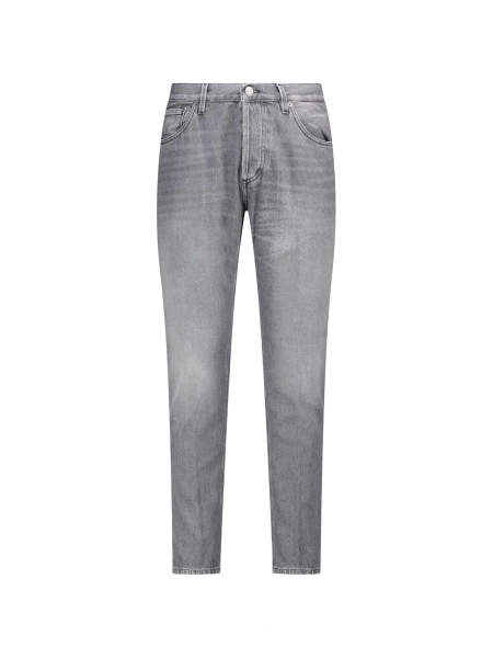 Blugi slim fit Dondup gri