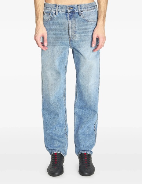 Blugi Slim-fit Pants in certified cotton denim