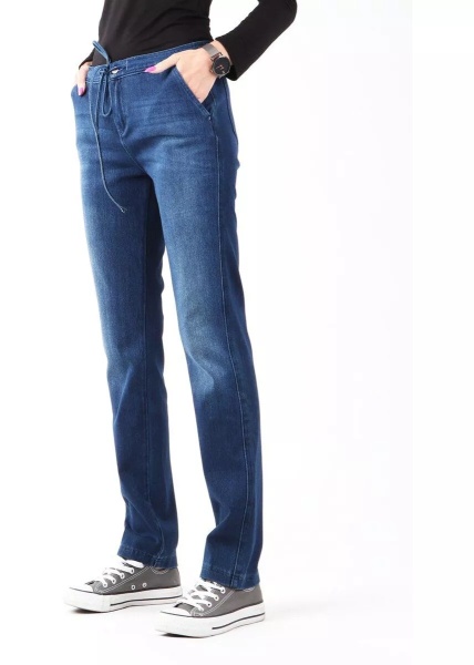 Blugi Slouchy Cosy Blue