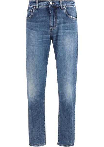 Blugi Straight-leg denim Jeans