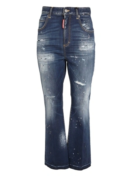 Blugi trei sferturi DSQUARED2 albastri