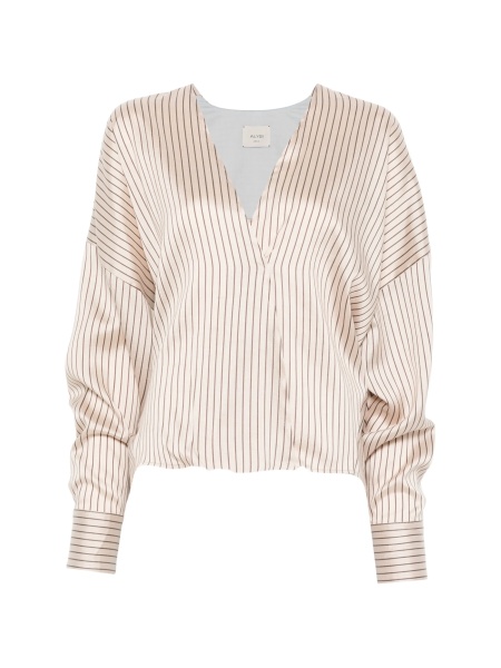 Bluza ALYSI neutra din lyocell si elastan