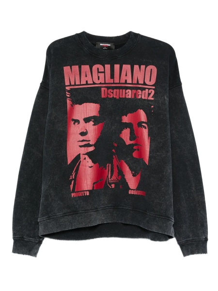 Bluza de trening DSQUARED2 neagra
