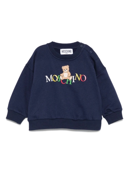 Bluza de trening Moschino albastra