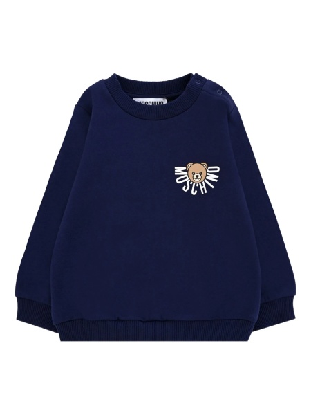 Bluza de trening Moschino albastra