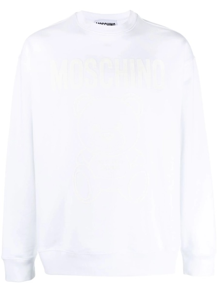 Bluza de trening Moschino alba