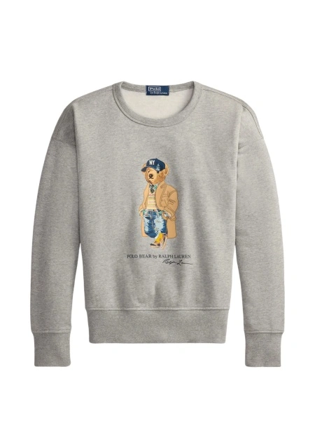 Bluza de trening Ralph Lauren POLO BEAR gri