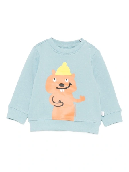 Bluza de trening Stella McCartney albastra
