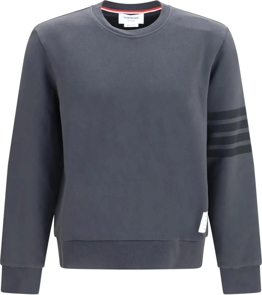 Bluza de trening Thom Browne gri din bumbac