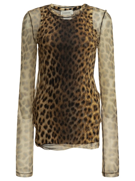 Bluza Fitted animalier top
