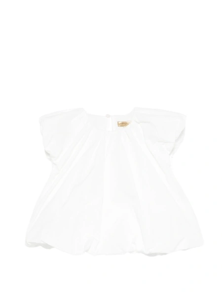 Bluza Stella McCartney alba din poliester reciclat