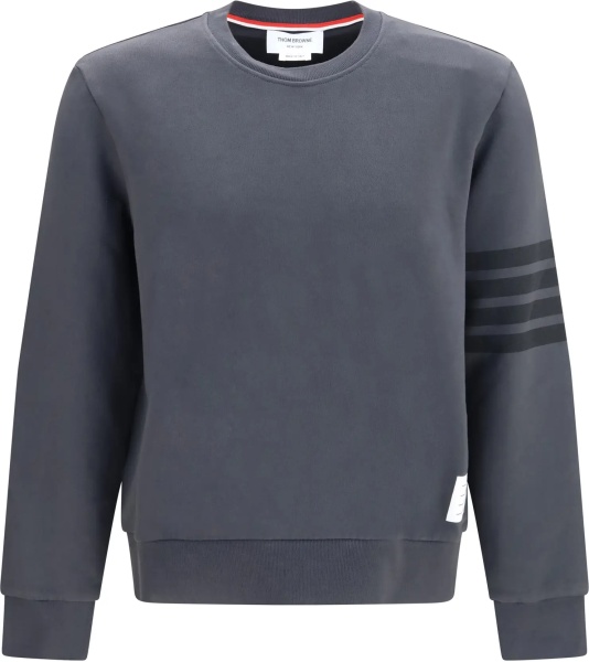 Bluza trening 4-Bar cotton crewneck Sweatshirt
