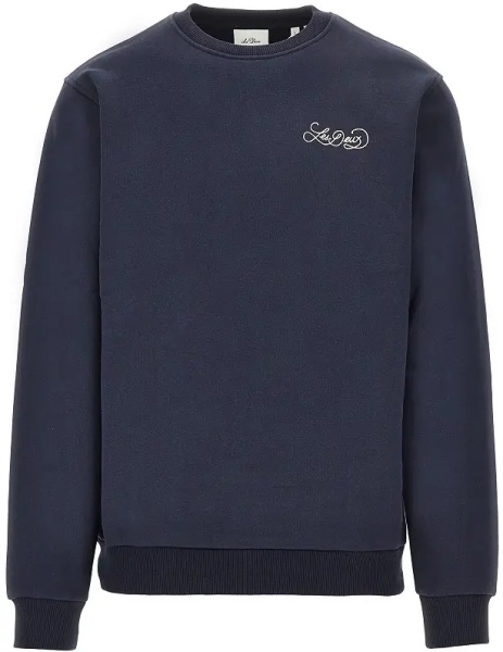 Bluza trening Cotton sweatshirt with logo print