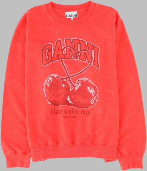 Bluza trening Felpa Con Stampa Ciliegie