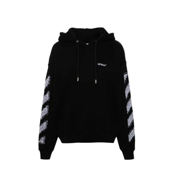 Bluza trening Off-White Pixel Diag Skate Hooded Sweatshirt