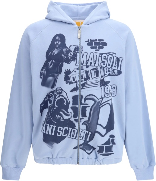 Bluza trening Zip-Up Hoodie in cotton
