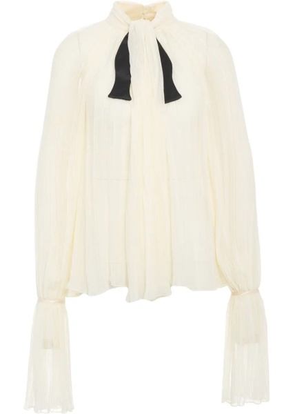 Bluze Blouse with pleated folds