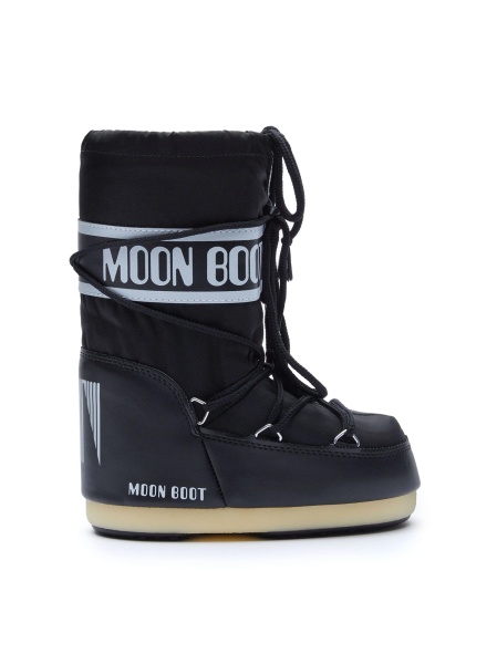Bocanci Moon Boot negri din polyester