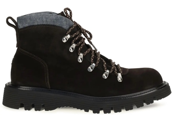 Bocanci Suede lace-up Boots