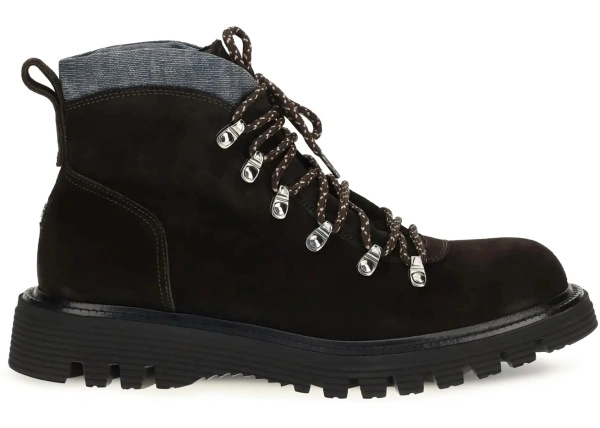 Bocanci Suede lace-up Boots