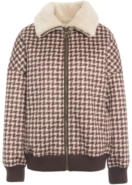 Bomber Bomber jacket with faux fur collar