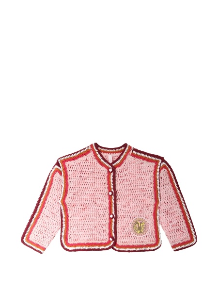 Bomber jacket ZIMMERMANN roz din vascoza si bumbac