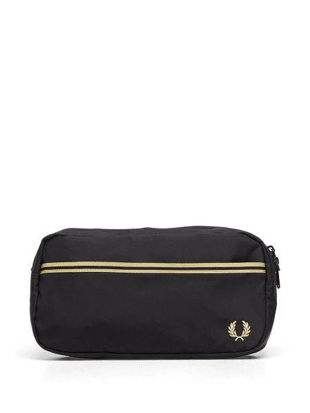 Borseta Fred Perry neagra din nylon