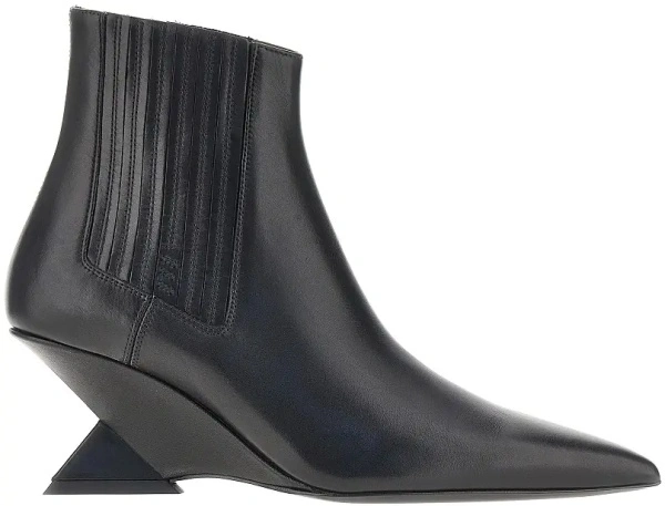 Botine 'Cheope' leather ankle boots