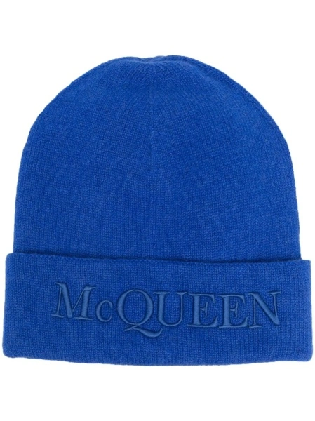 Caciula Alexander McQueen albastra
