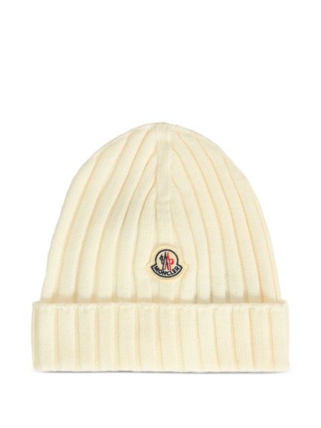 Caciula Moncler alba