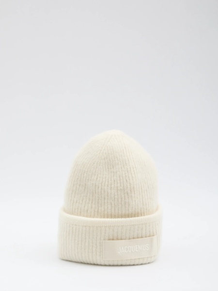 Caciula Off- Gros Grain Beanie