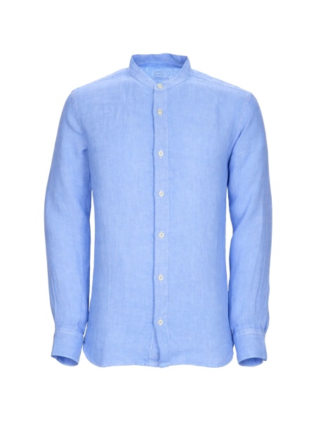 Camasa 120% LINO albastra