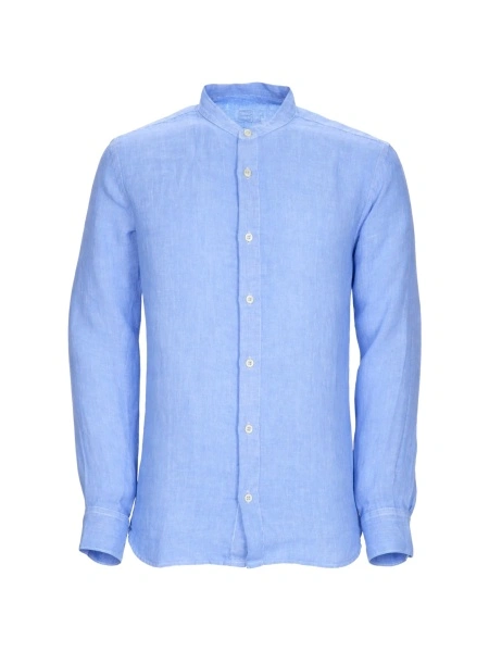 Camasa 120% LINO albastra