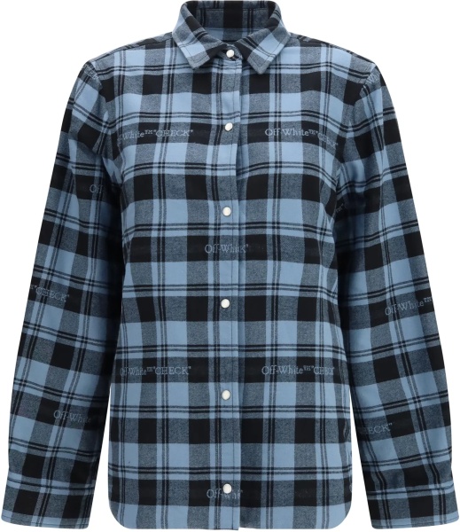 Camasa casual Check flannel padded Overshirt