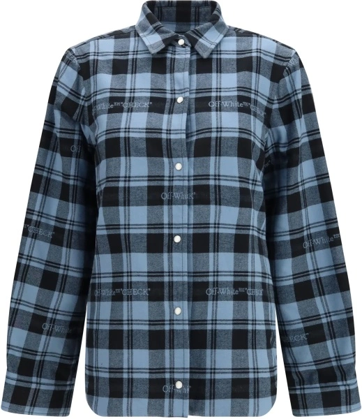 Camasa casual Check flannel padded Overshirt