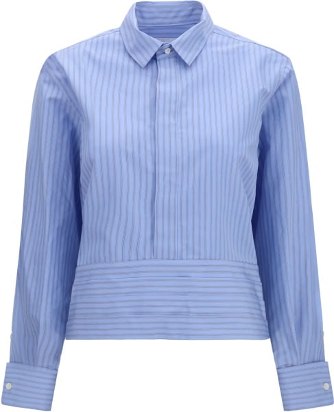Camasa casual Cotton poplin Shirt with belt