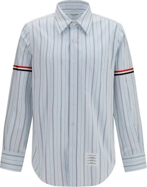Camasa casual Fine-striped grosgrain poplin Shirt
