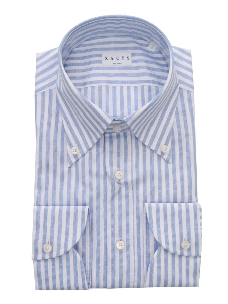 Camasa casual Light blue striped shirt