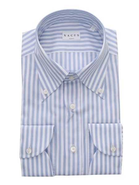 Camasa casual Light blue striped shirt